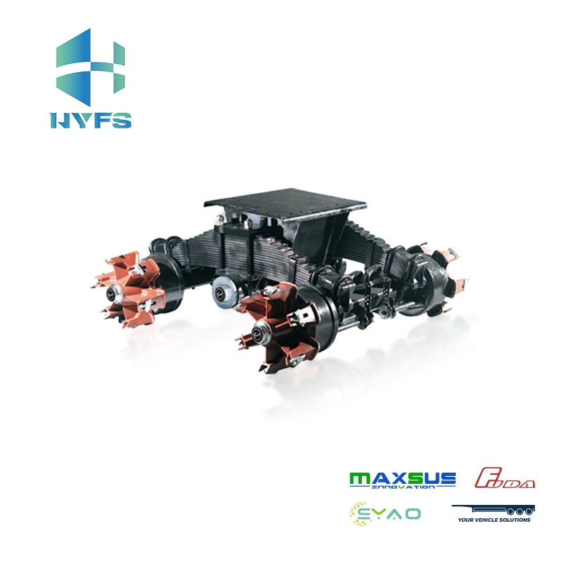 Auto Accessory Factory Direct OEM Quality Truck Semi Trailer Heavy Duty Durable 13 Ton 16 Ton American Standard Mechanical Six Spoke Bogie Suspension