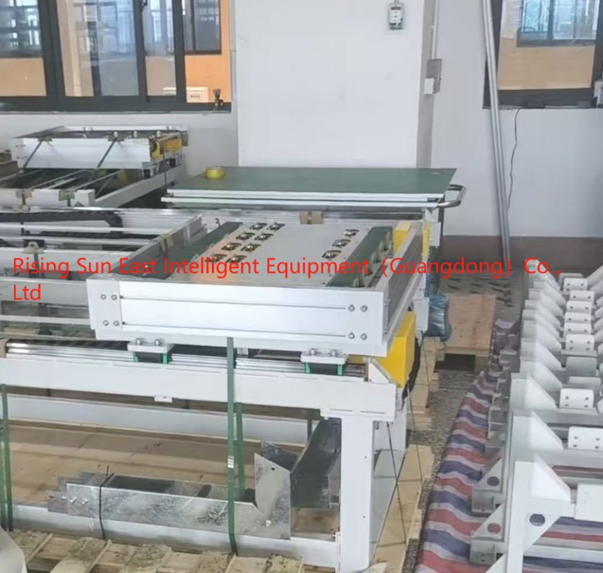 High-Precision Conveying Equipment with Sensing for Auto Chassis Transport