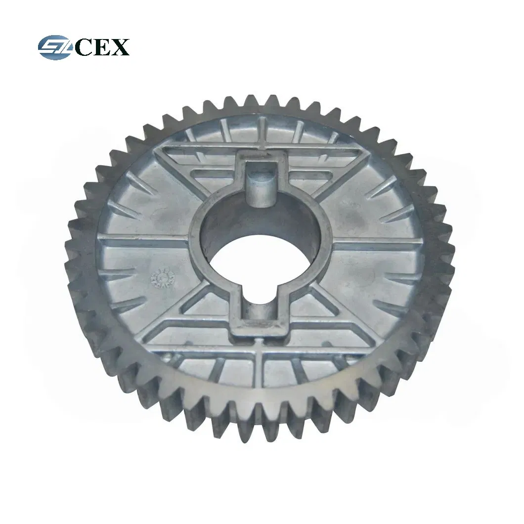 Custom High Strength Alsi10mg+T5/A383/ADC12 Die Casting/Squeeze Casting Parts for Industrial Gears/Mechanical Transmission Gears/Precision Gears