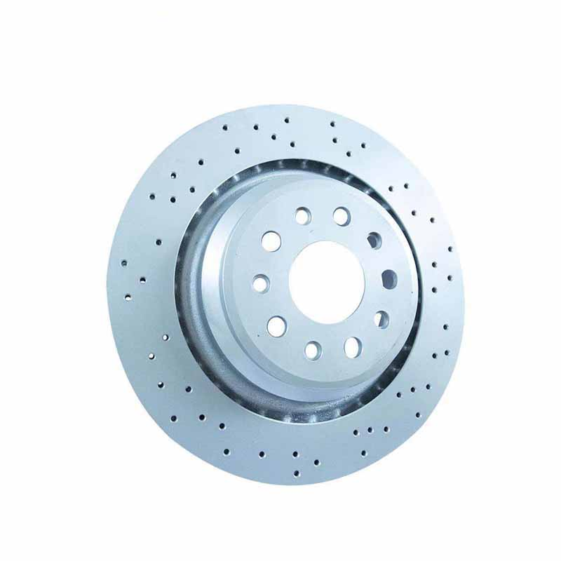 High Quality Auto Brake System Parts Drilled and Slotted Disc Brake Rotor for Mazda Maserati