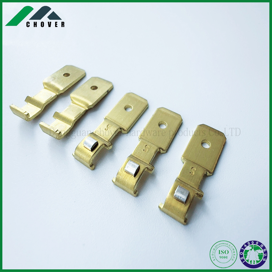 Brass Copper Spot Welding Electrical Components Contact Terminal for Sensor Auto Spare Parts