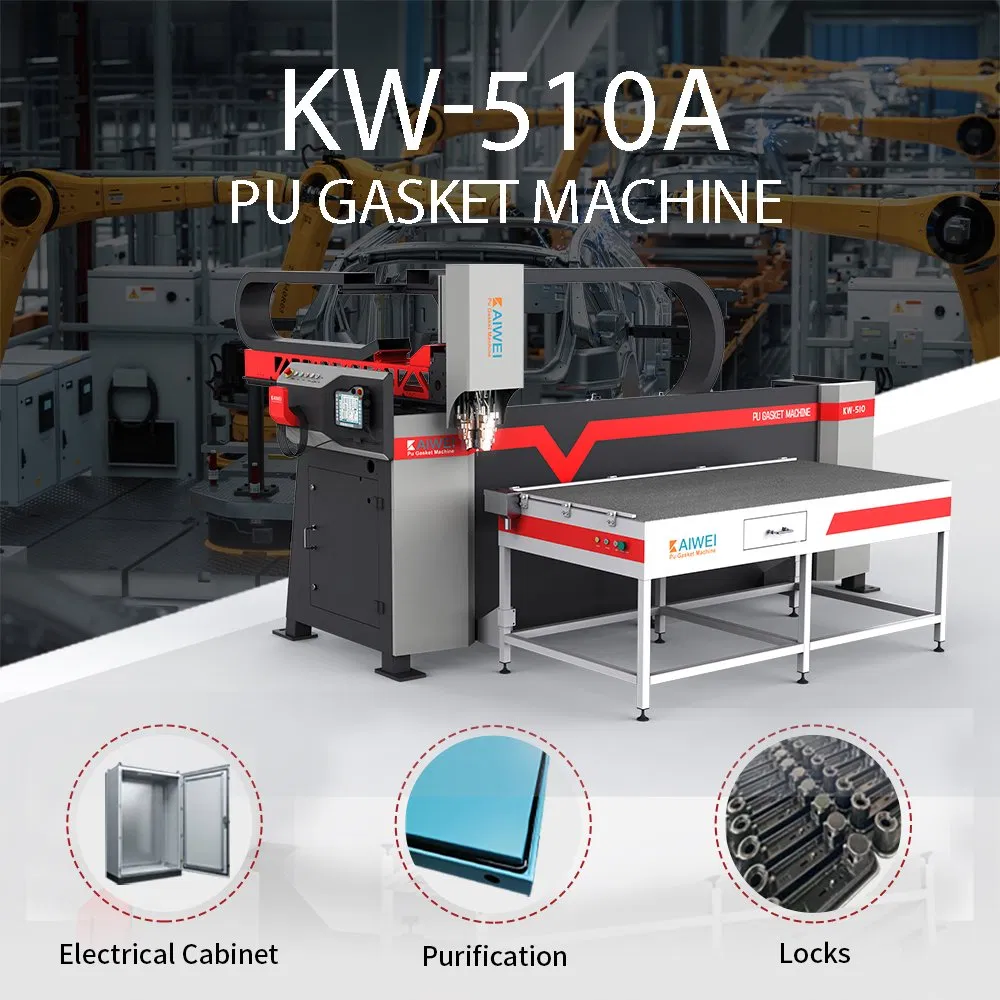 Kaiwei Automatic Foam Gasket Machine Auto Production High Precision
