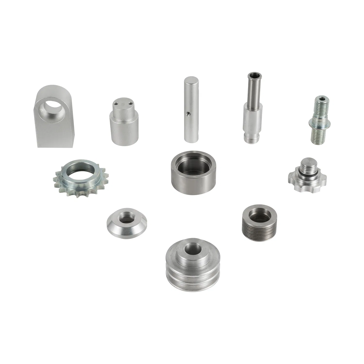 Corrosion-Resistant H65 CNC Milled Parts for Hydraulic Connector Fittings with ISO 9001 Certification Model Mc-Br-022 Nickel-Plated