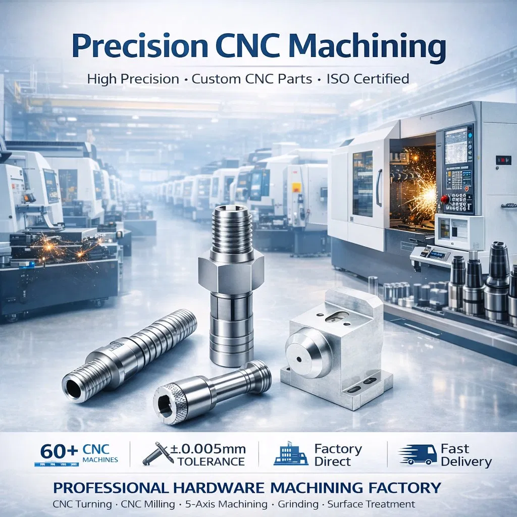 Custom CNC Machining Precision Parts for Medical Device Aerospace Semiconductor Equipment