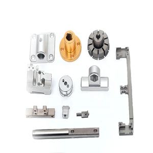 CNC Turned Parts C3604 Free-Cutting Brass ±0.005mm Tolerance ISO9001 Connector Parts