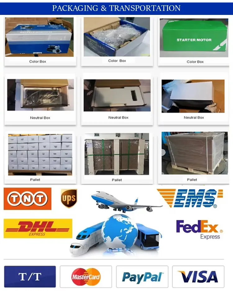 Packaging and Shipping