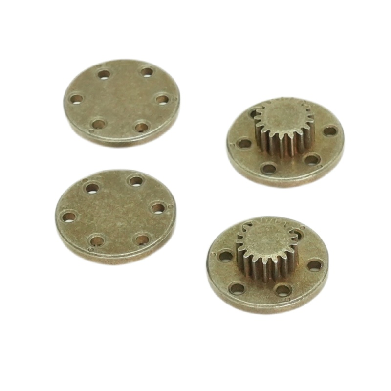 OEM ODM High Precision Professional Parts Electro-Plating Hardware Parts Powder Metallurgy Metal 17 Tooth Gear a Layer of Planetary Carrier for Gearbox Reducer