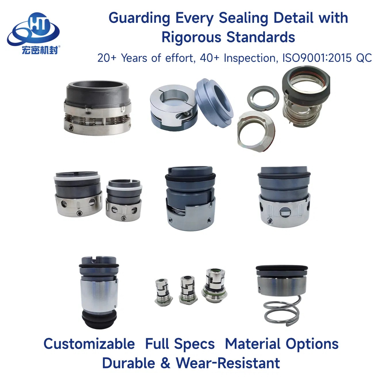 Manufacturer Factory OEM/ODM 58u 59u 58b 59b Cr Cdla Crn M3n M7n 108 155 560d 560 Bia Mg1 E Cdsa Fs 3153 H74D M74D Hj92n Water Pump Seal Pump Mechanical Seal