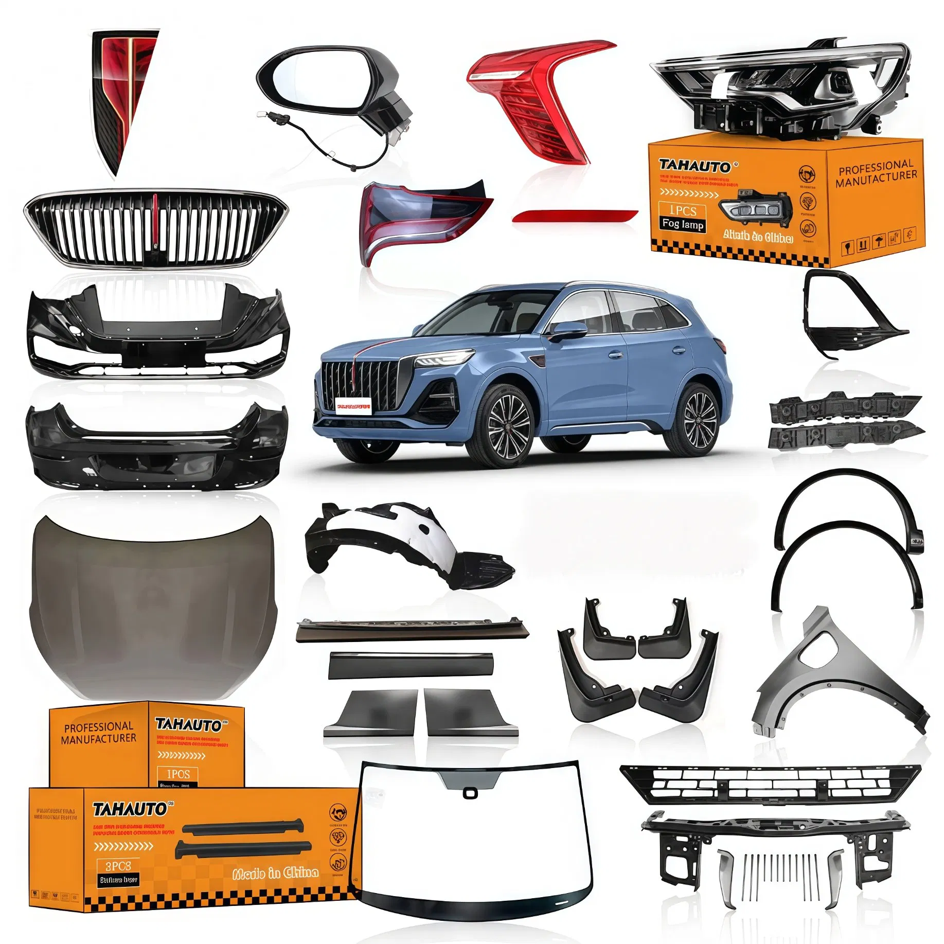 Hongqi Car Auto OEM Parts - High Quality for All Export Models Wholesale Supply H5 H6 H7