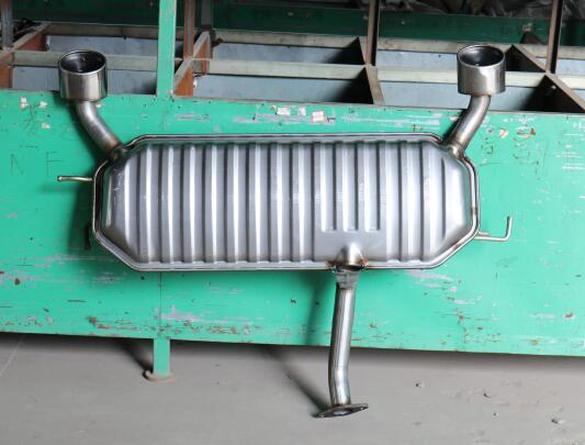 High Performance Automotive Components for Hongye China Supplier/409 Stainless Steel Exhaust Muffler