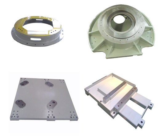 OEM Mechanical Equipment Base Custom Service Precision Large Heavy Metal Fabrication Assembly Steel CNC Machining Parts