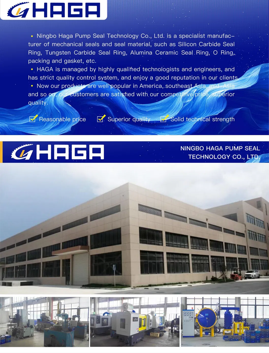 High Quality M7n Mechanical Seal