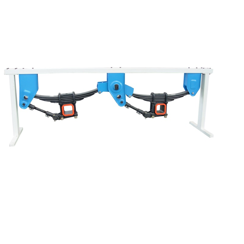 China Manufacturer Low Price Mechanical Suspension Parts 3 Axle American Type Trailer Auto Parts Suspension
