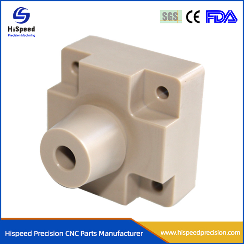 Plastic CNC Milling Peek Interface Screw Fastener Spare Parts for Medical Equipment
