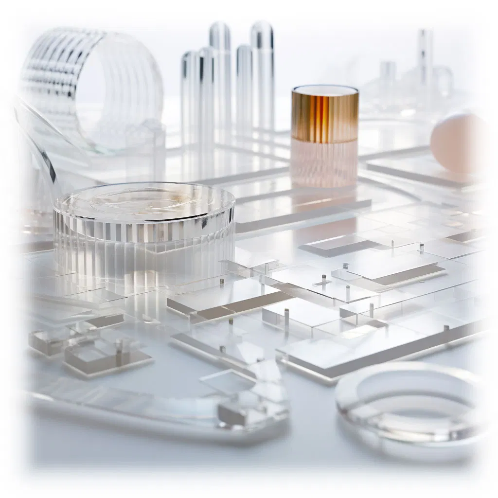 Custom Acrylic Polycarbonate Polypropylene LDPE PETG Limpid Plastic Parts CNC Machining Rapid Prototyping Manufactur Service