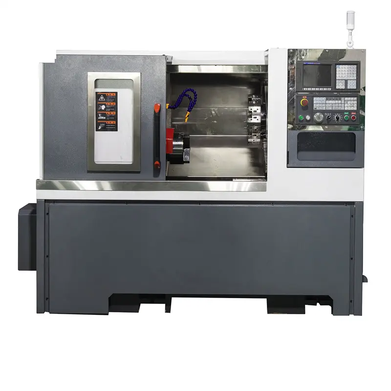 Wholesale High Precision CNC Lathe with Tool Turret and Tailstock Manufacturer, Factories