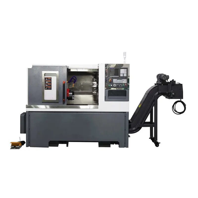 Wholesale High Precision CNC Lathe with Tool Turret and Tailstock Manufacturer, Factories