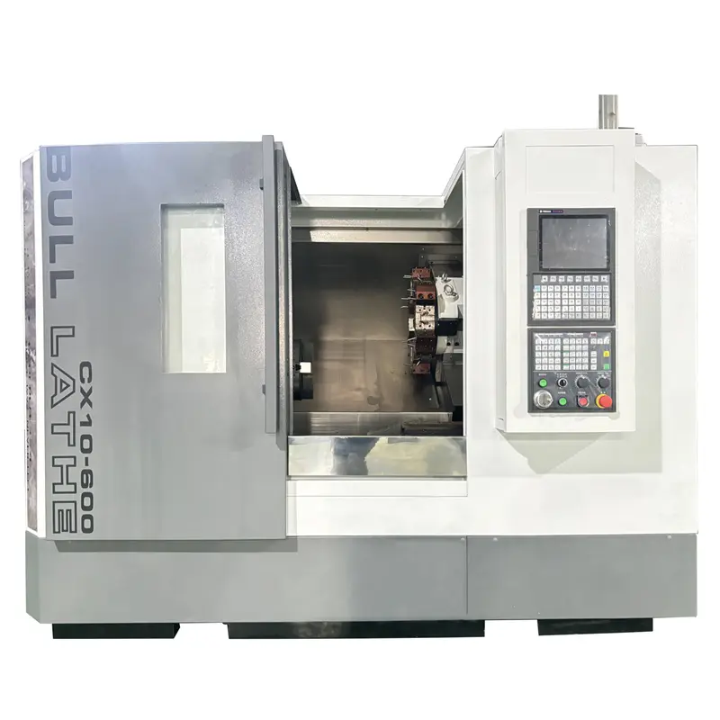 Wholesale High Precision CNC Lathe with Tool Turret and Tailstock Manufacturer, Factories