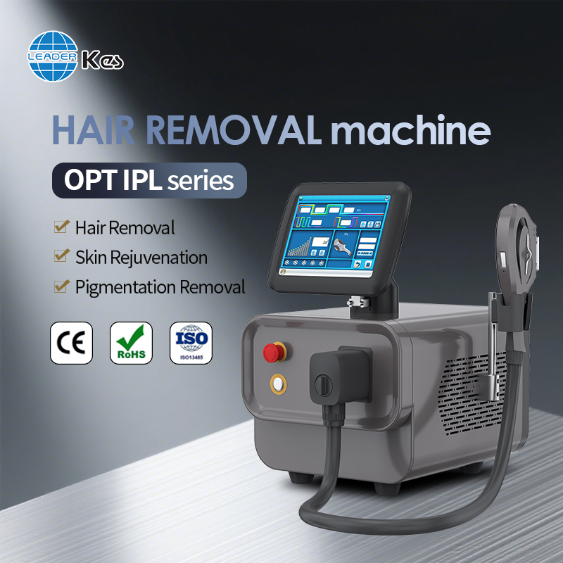 Portable IPL Laser Hair Removal Machine Machine Pigment Therapy Acne Spot Removal