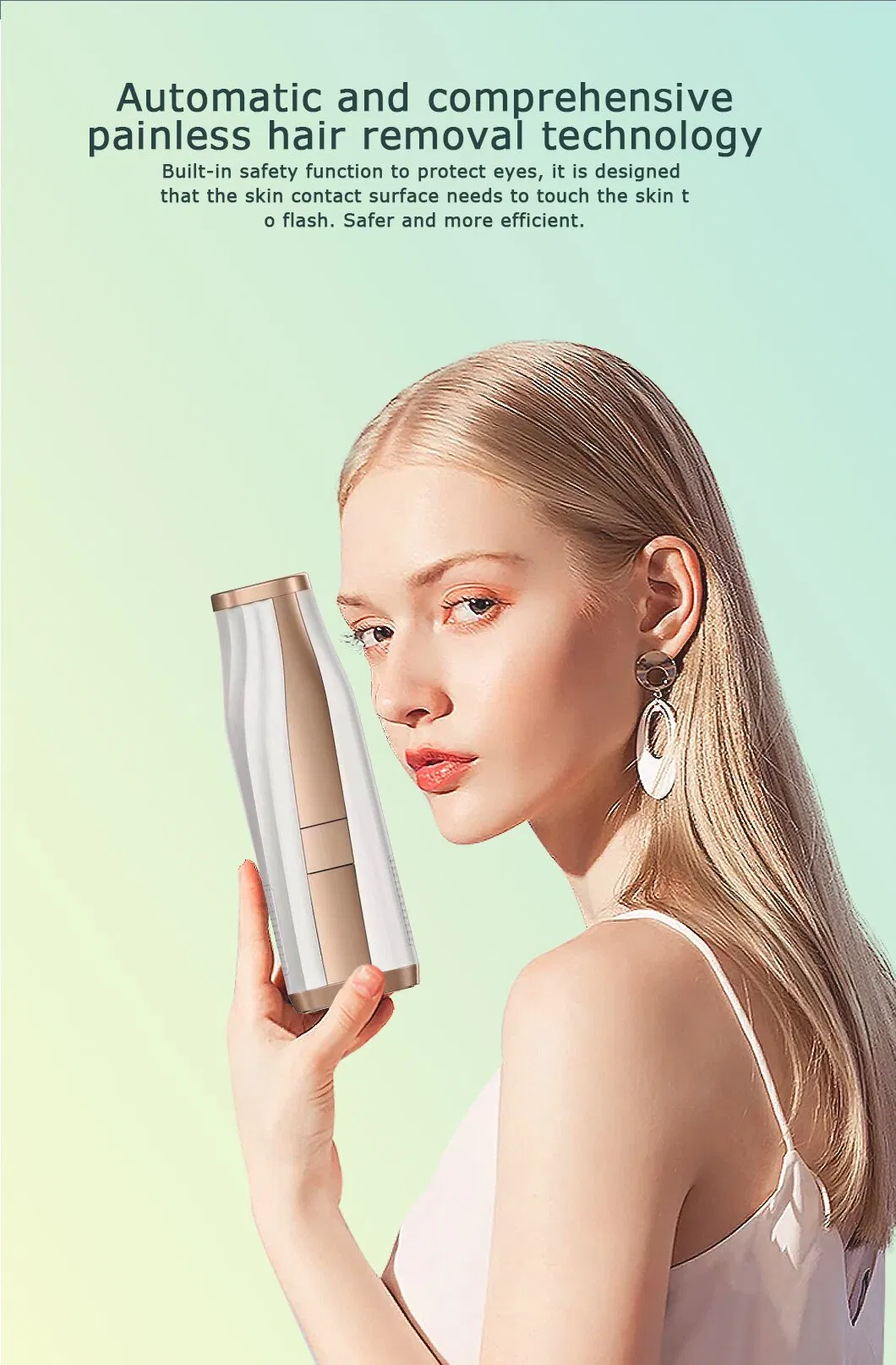 Hot Portable Beauty Laser Ice Painless Hair Removal
