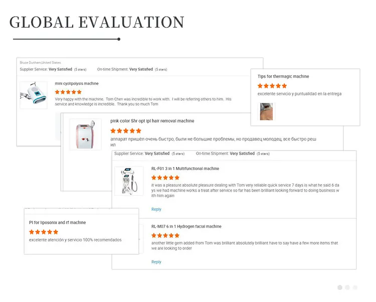 High Output Power Portable IPL Hair Removal Device Display 9