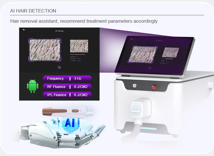 Portable IPL / Dpl Laser Hair Removal Device Detail 6
