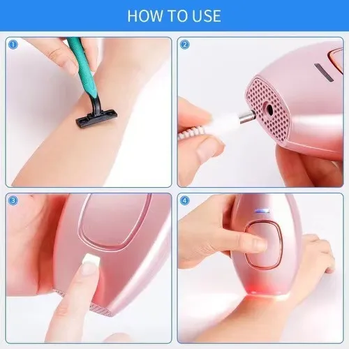 Portable Women IPL Laser Body Hair Removal Device