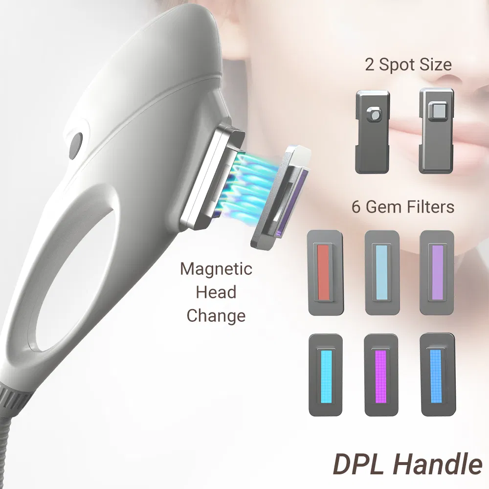 Portable IPL Hair Removal and Skin Rejuvenation Device for Acne Treatment