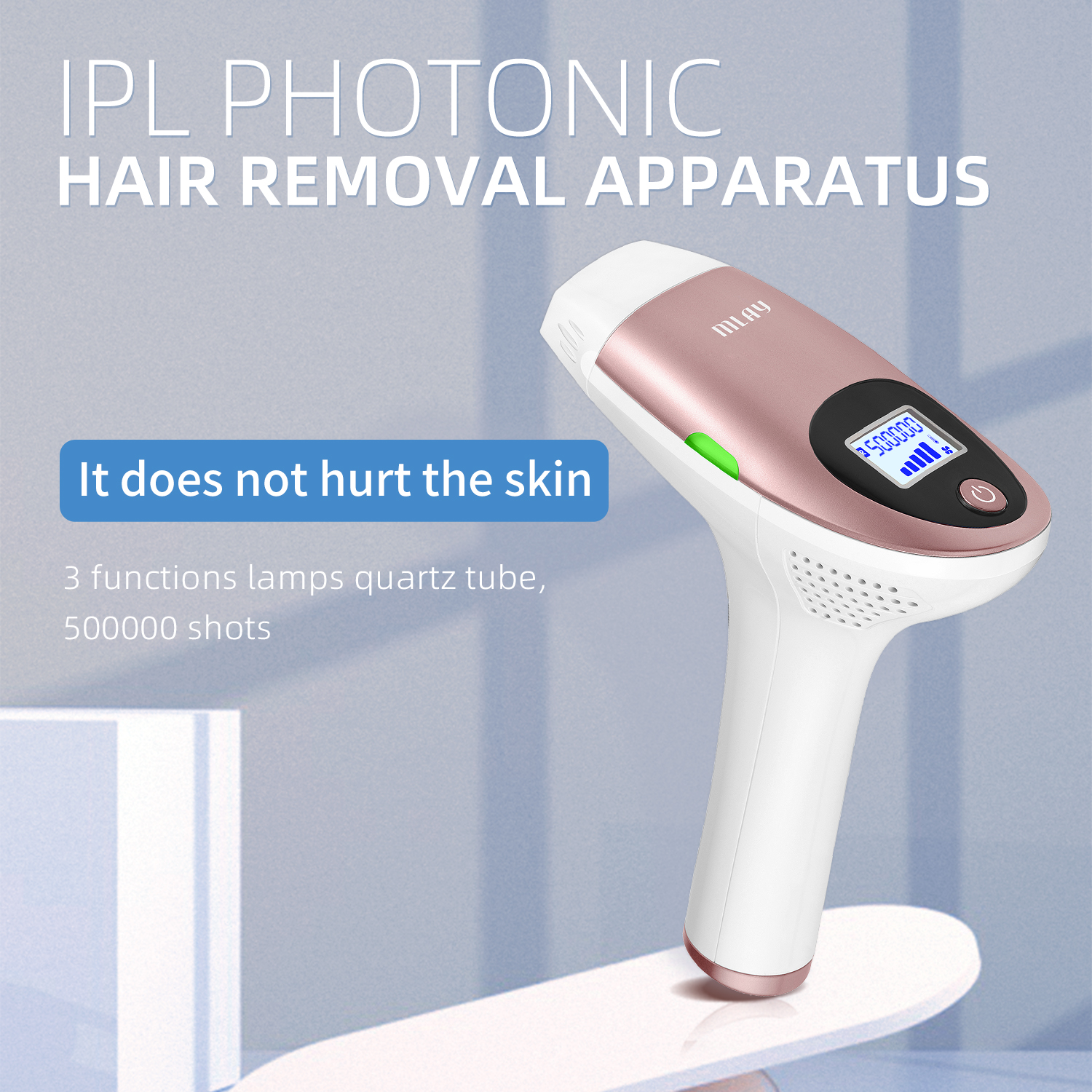 3 In 1 Multi-function Mlay T3 Permanent Hair Removal Skin Rejuvenation Acne Clearance IPL Laser Beauty Home Use Appliances