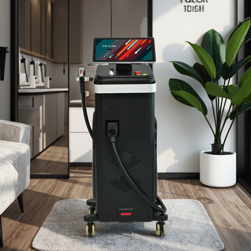 2025 Newest AI ICE 3 Waves 755nm 808nm 1064nm Diode Laser Hair Removal Machine 1000W 500W Portable Stationary Beauty Device