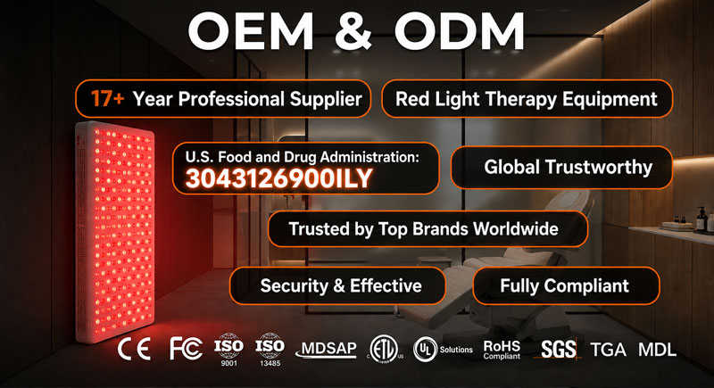 AisQueen Smart Screen Control Red Light Therapy Panel Led Infrared Near NIR Beauty Full Body Device