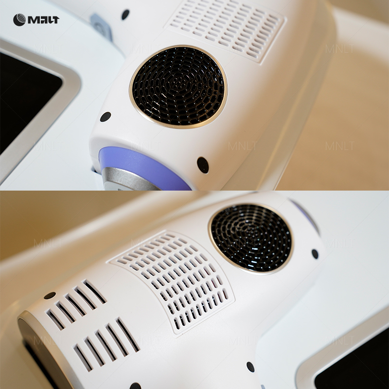 Triple-Wavelength (755/808/1064nm) Painless Home-Use Diode Laser Hair Removal Device 3kg Mini 3-in-1 Unit