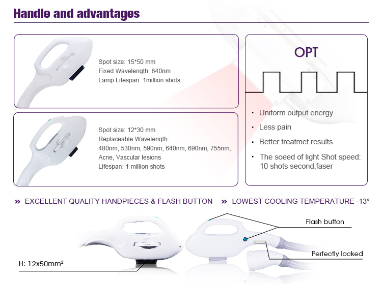IPL Laser Beauty Machine System Interface