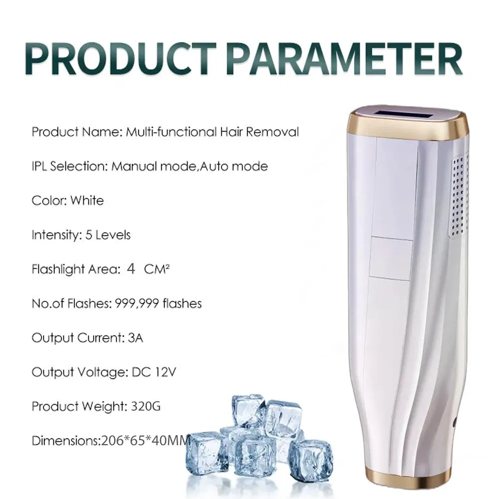 OEM ODM Multifunctional Portable Pulse Light Depilation Machine IPL Hair Removal Appliances