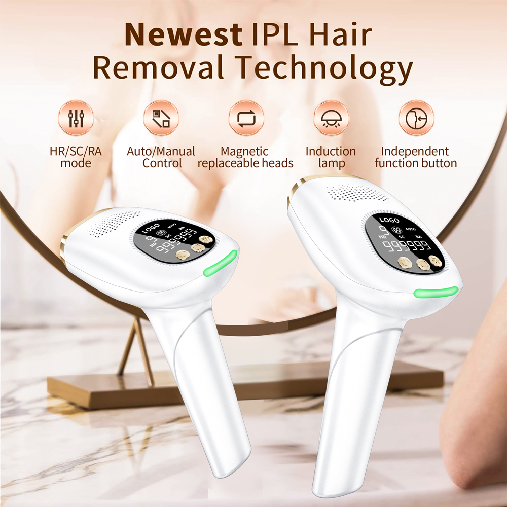 Handheld Ice Cooling Light Depilator IPL Epilator Fast Flash Home Painless Permanent Battery Portable Laser Hair Removal