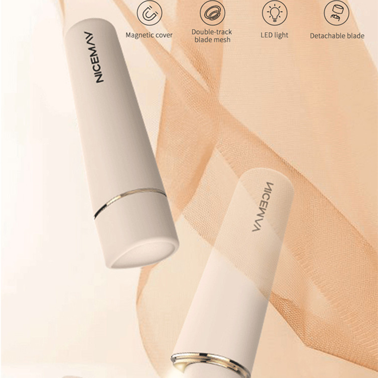 Safe 3D Floating Blade Electric Shaver Portable Waterproof Body Hair Removal Device For Sensitive Skin &amp; Travel