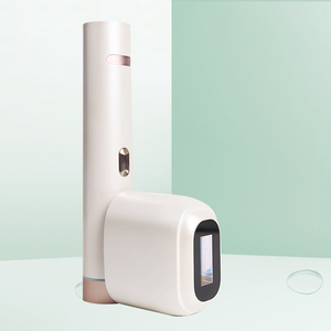 Pain-Free Double Flash IPL Epilator Ice-Cold Technology Permanent Hair Removal 8-15J Pulse Energy 3.5cm Irradiation Area