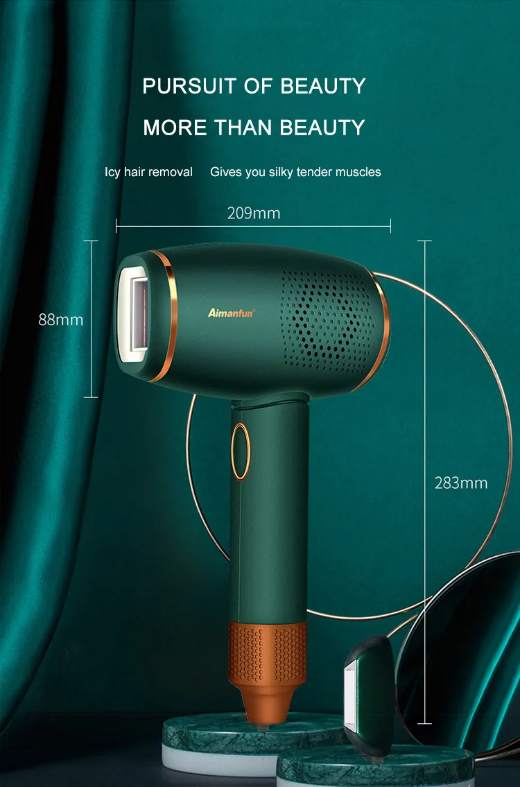Permanent Painless Epilator Laser Portable Hair Remover IPL Hair Removal Device