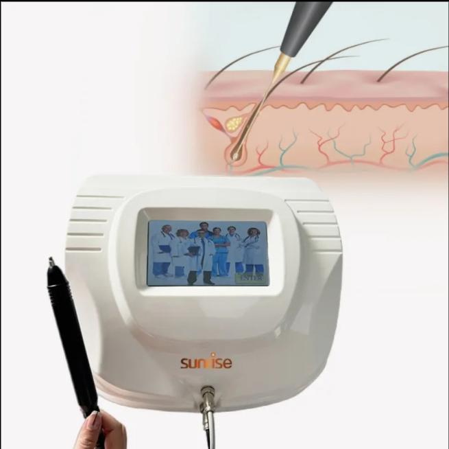 Best Price Electrolysis White Hair Removal with 0.01mm Electrolyse Needles Beauty Machine