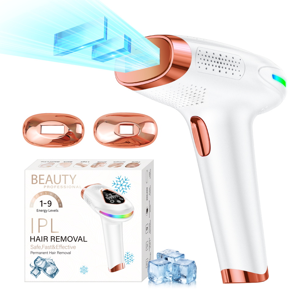 Hot Selling 510K New Design 99999 IPL Sapphire Epilator Ice Cooling Home Handle Portable Machine Painless Laser Hair Removal