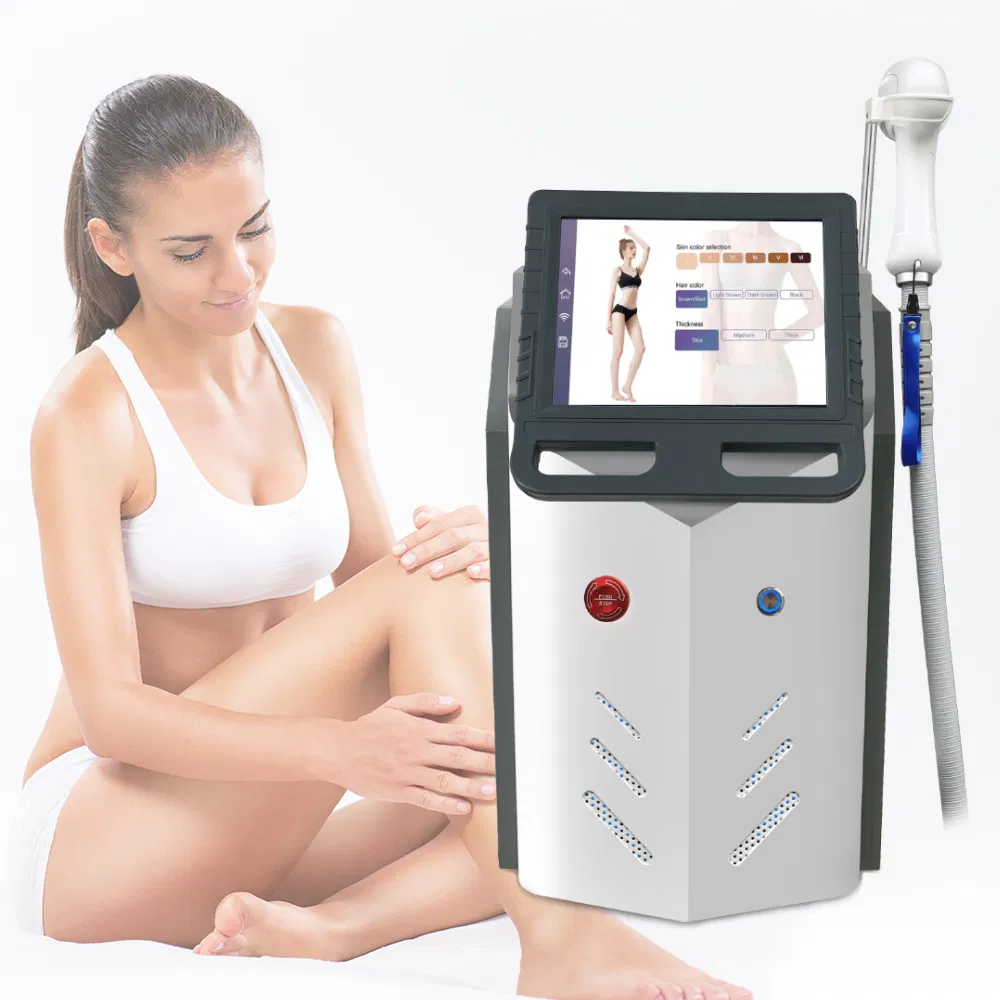 Medical CE Approved Professional Diode Ice Laser Hair Removal 755nm 808nm 1064nm Long Pulse 3wave Laser Hair Removal Machine