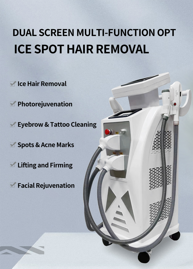 Permanent Hair Removal Equipment Hair Removal Machine Skin Rejuvenation Permanent Hair and Tattoo Removal Machine