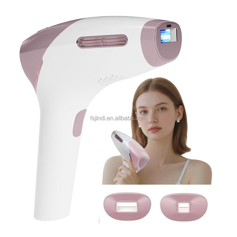 Cordless JD-TM036 Series IPL Hair Removal with Automatic Skin Tone Sensor 999,999 Light Pulses Wireless Laser Depilador