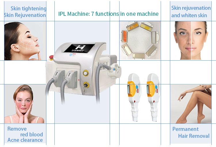 2024 Professional OEM/ODM Ipl Opt Skin Care Rejuvenation Machine Portable Elight IPL Hair Removal Machine