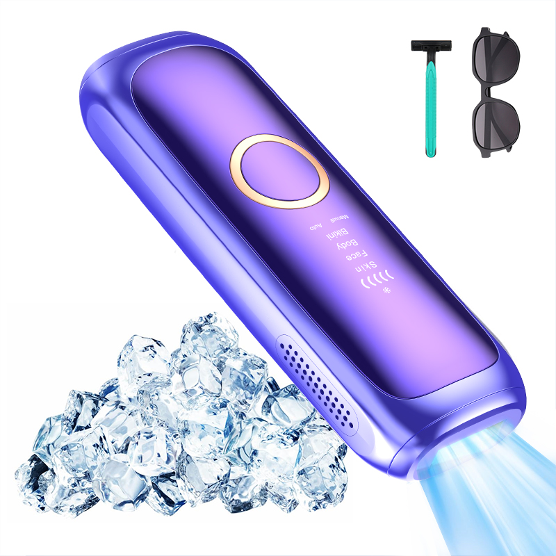 PAKISS Commercial Grade IPL Device with Ice Cooling Technology and 5-Level Skin Sensor