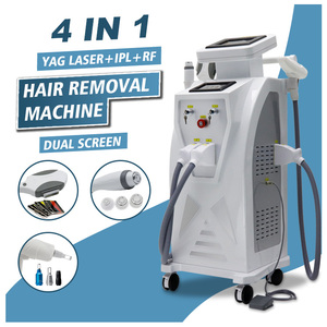 2023 Hot Sale 4 In 1 Laser Rf OPT Laser Hair Removal Machine Tattoo Removal Aesthetic Medicine Ipl Dpl Laser Beauty Equipment