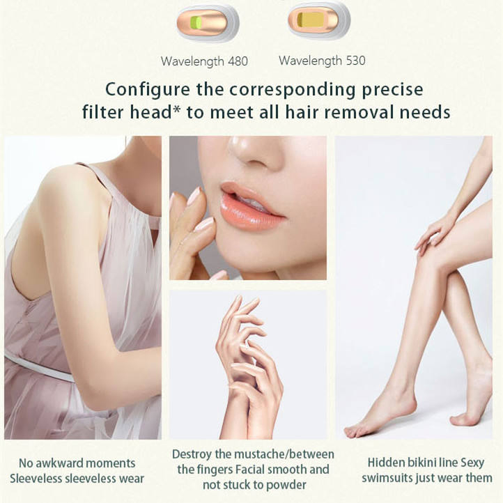 Laser Hair Remover Home Use Portable Permanent IPL Diode Laser Hair Removal From Home