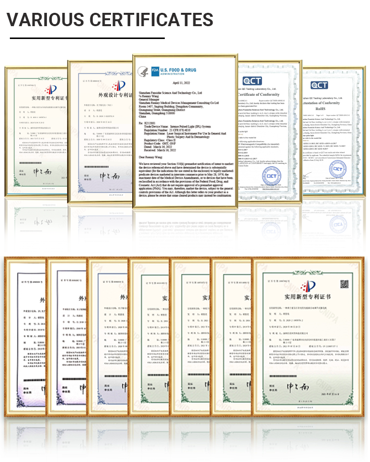Quality certifications