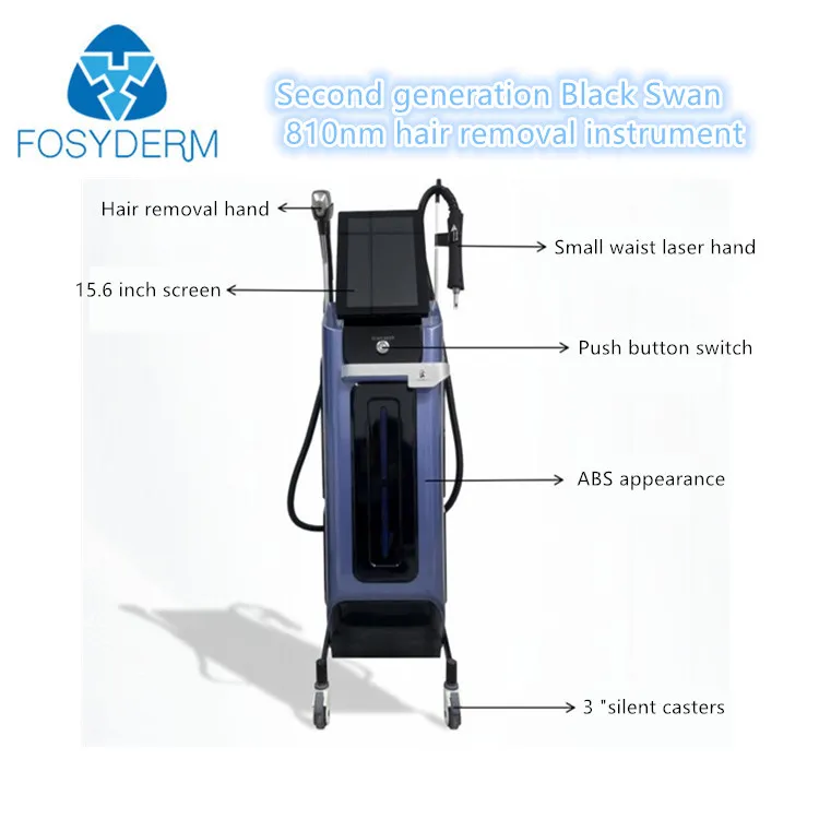 Black Swan Laser Hair Removal Machine Detail