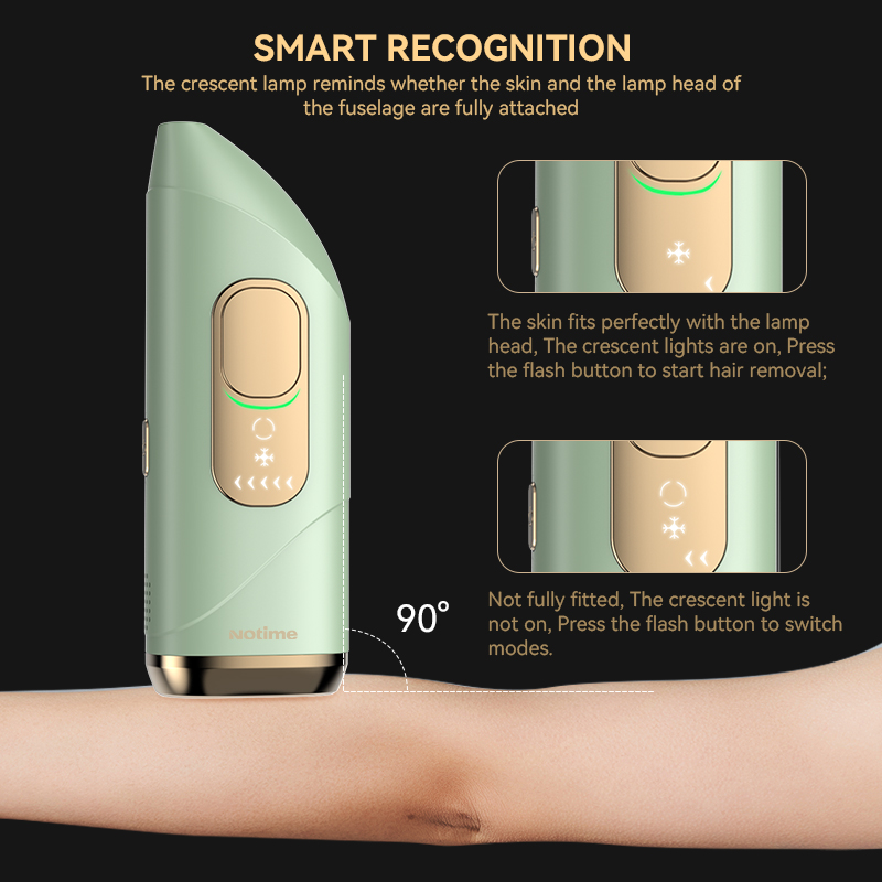 Permanent IPL Hair Removal Machine Skin Rejuvenation Armpit Small Ice Cooling Home Use Customized Label